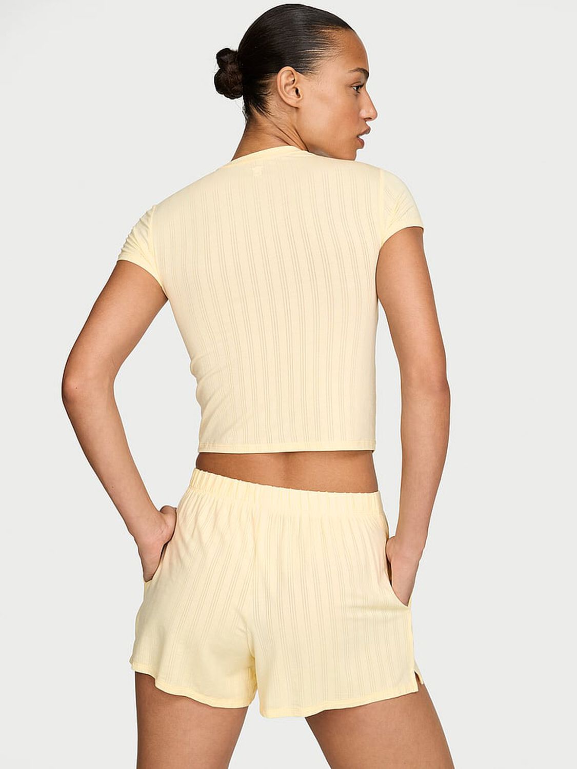 vs Victoria's Secret SoSoft&trade; Modal Ultra-Fine Shorts Sunny Honey 2 of 3 