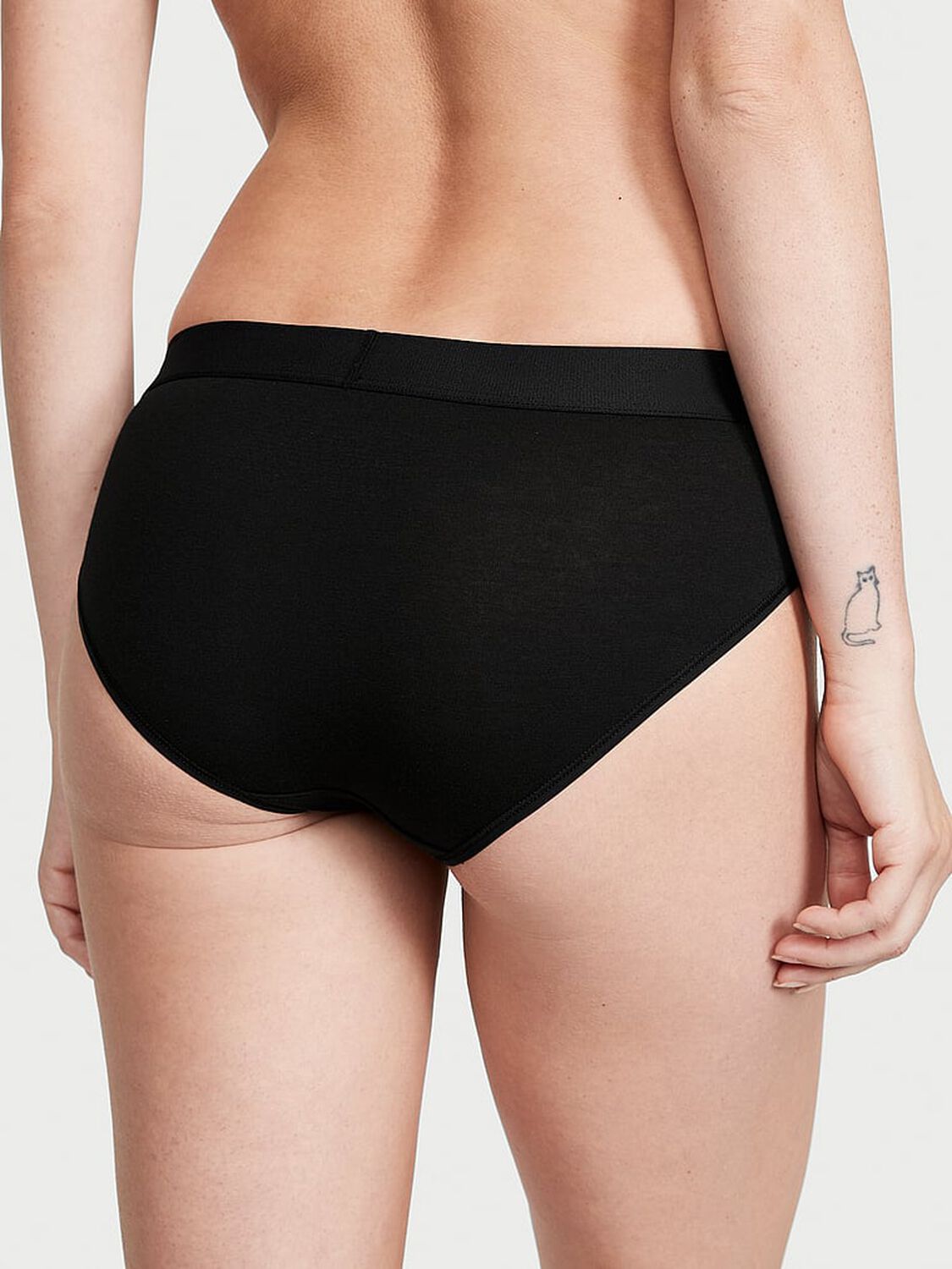 vs Cotton Shine Patch Cotton Hiphugger Panty 2 of 4 