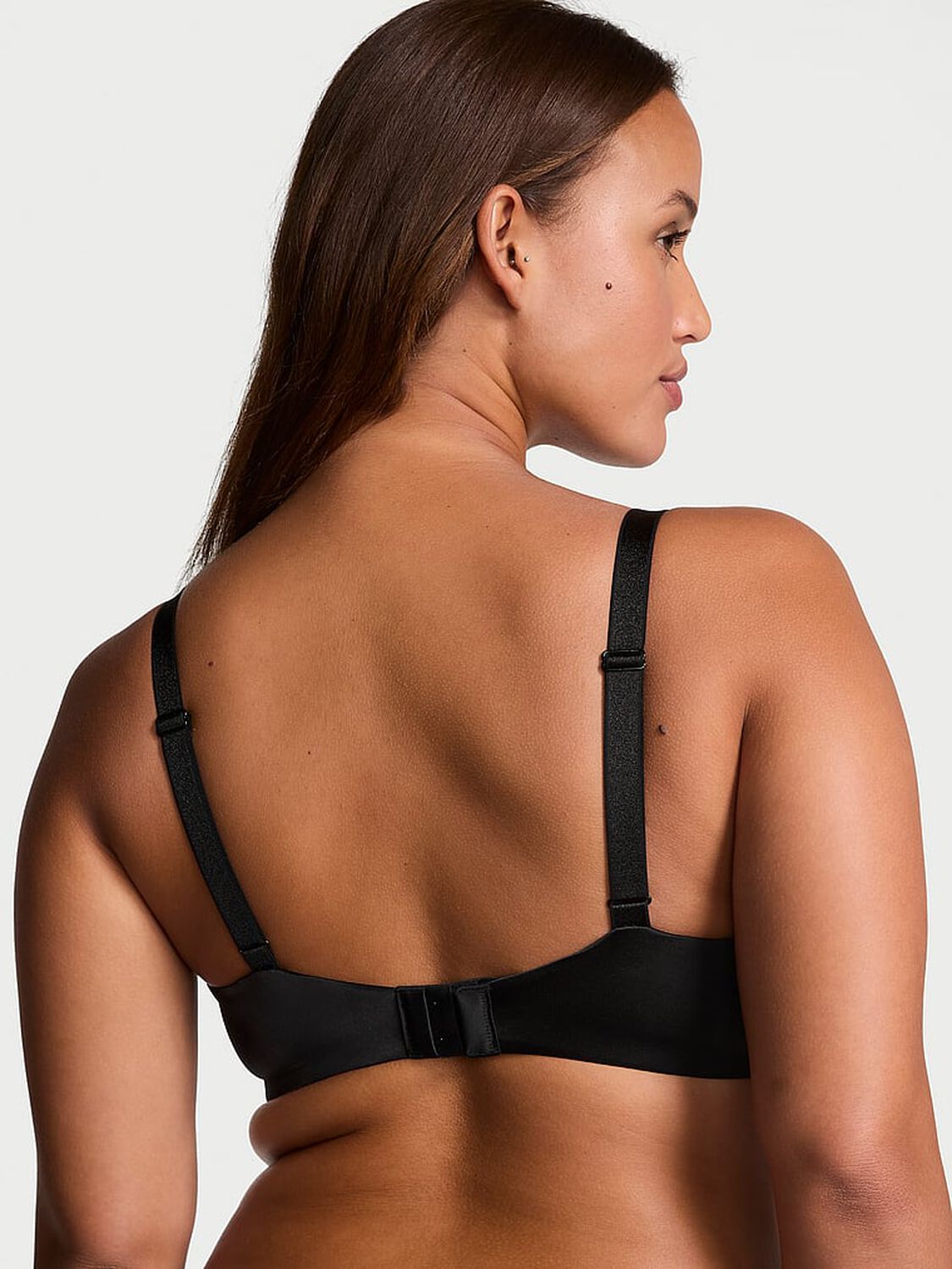 vs Very Sexy Starstruck Shine Strap Push-Up Bra Black 2 of 4 