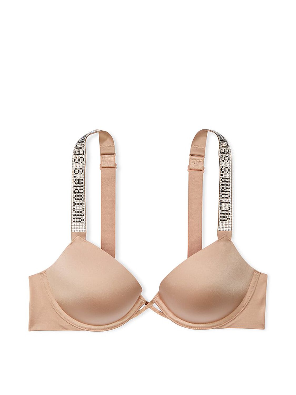 vs Very Sexy Shine Strap Push-Up Bra Praline 3 of 3 