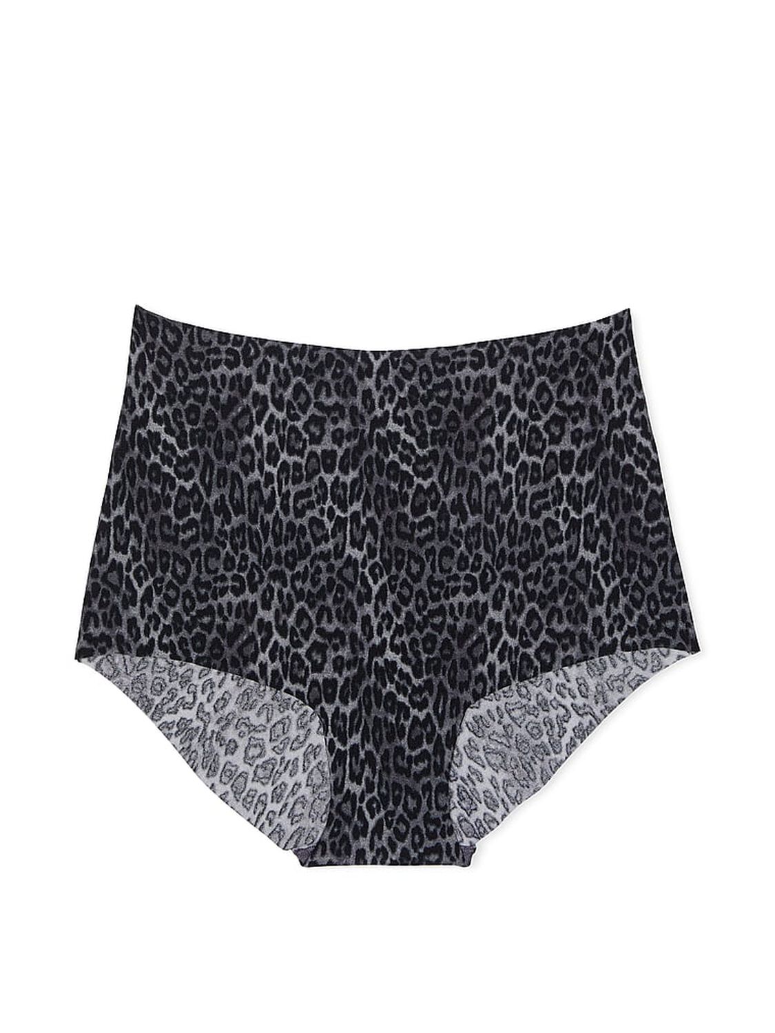 vs No-Show No-Show High-Waist Brief Panty Black Leopard 3 of 3 