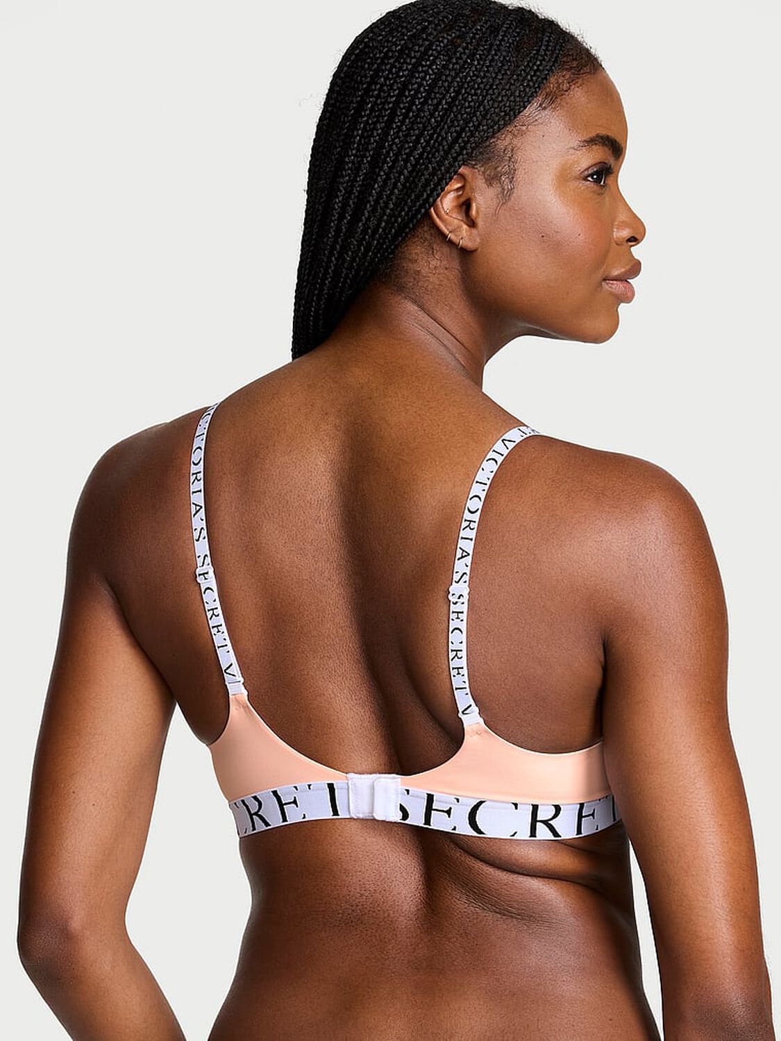 vs The T-Shirt The CoolBra&trade; Lightly Lined Demi Pink Gin 2 of 3 