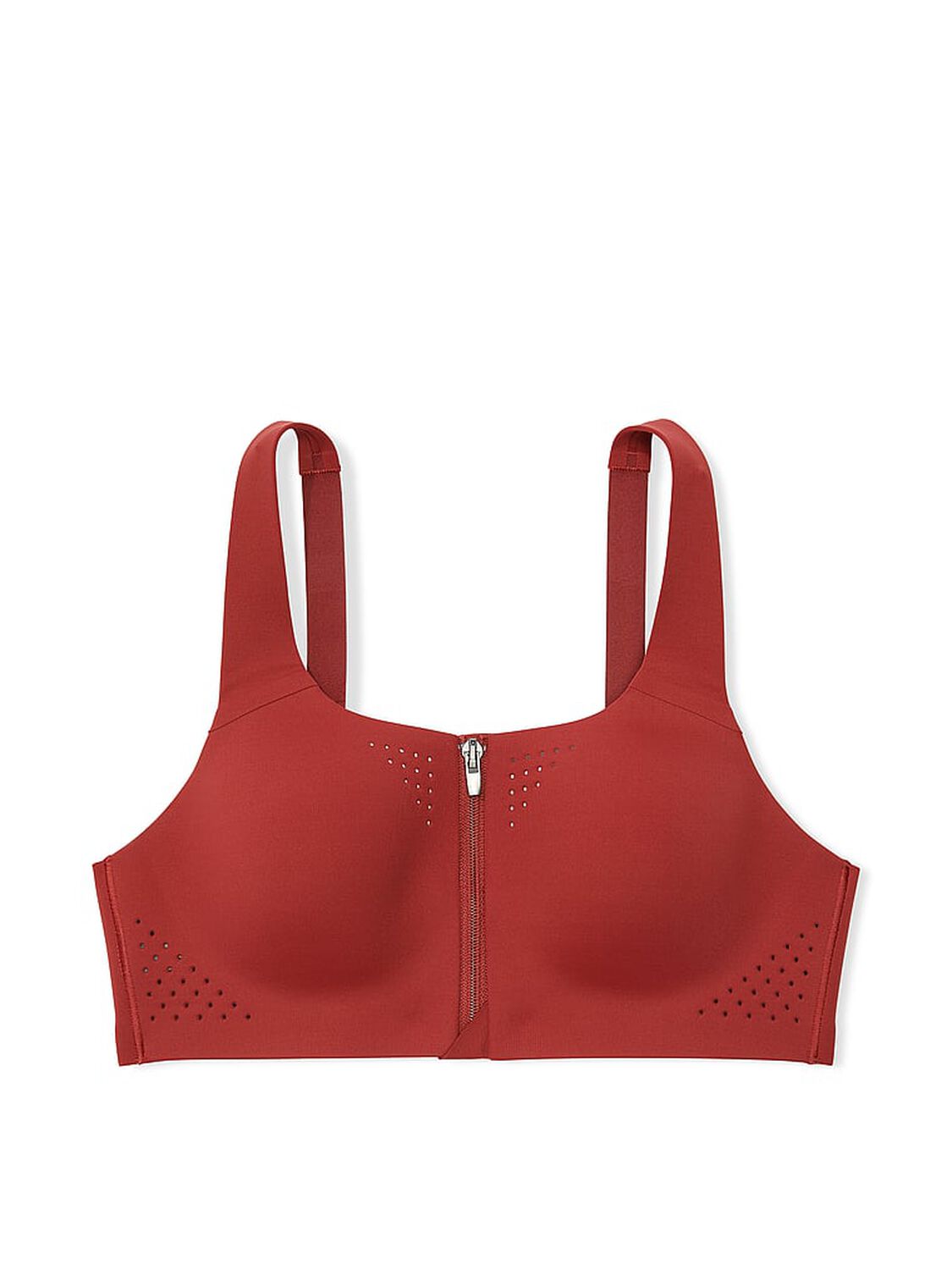 vs Vsx Featherweight Max&trade; Front-Close Sports Bra Russet & Coral Flash 4 of 4 
