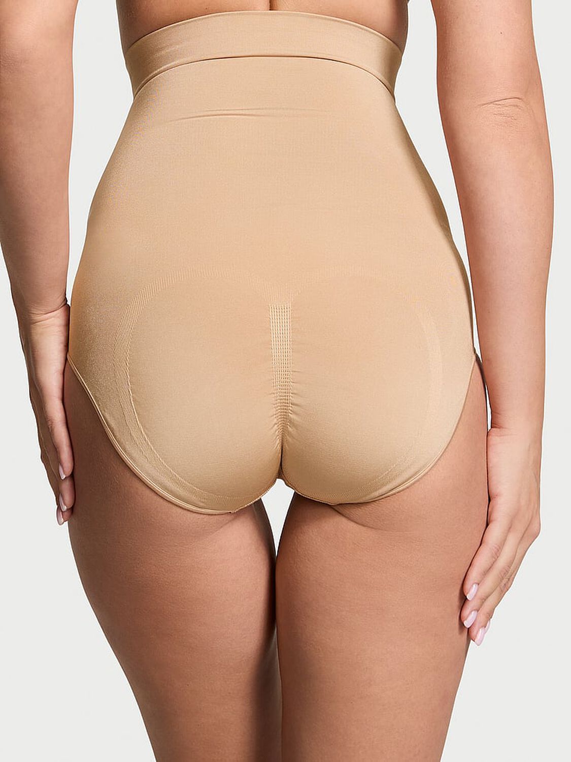 vs Victoria's Secret Shapewear by Victoria SeamlessShaping™ High-Waist Brief Panty Praline 2 of 4 