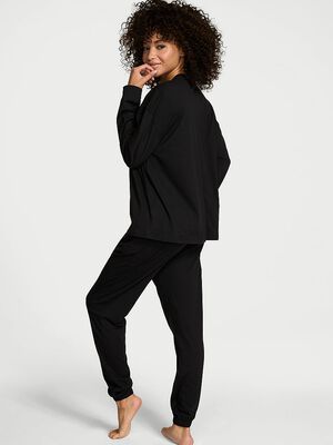 100% Cotton Shine Long Pajama Set