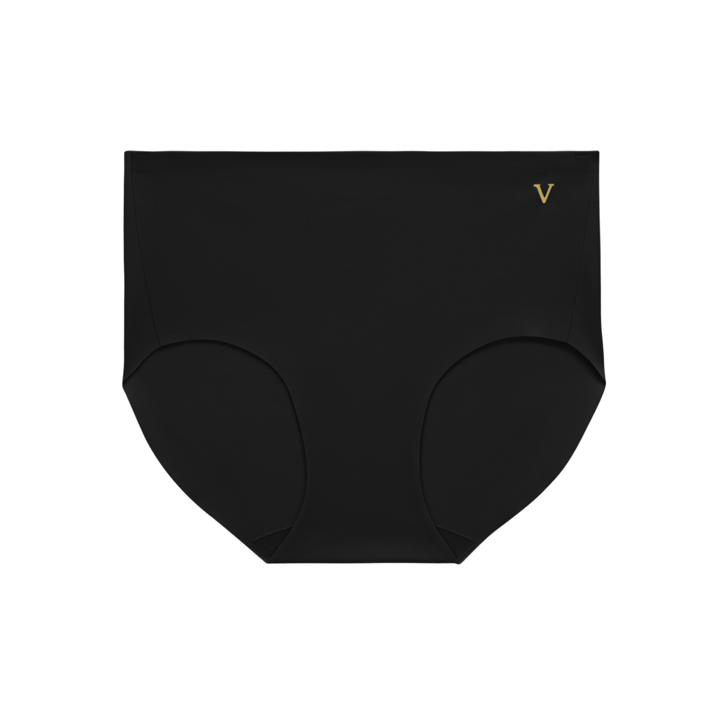 vs Victoria's Secret Logo Cotton Hiphugger Panty Black 1 of 1 