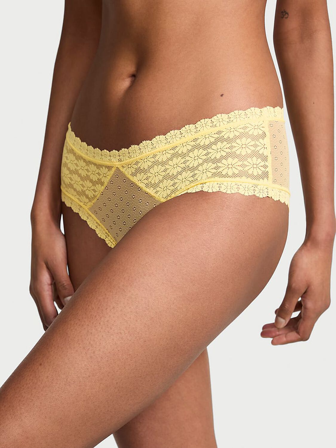 vs The Lacie Daisy Lace Cheeky Panty Yellow Tulip 1 of 4 