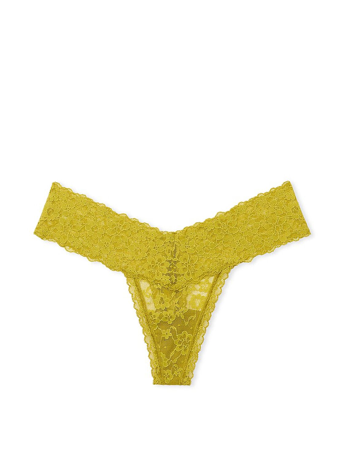 vs The Lacie Lace Thong Panty Golden Fern 3 of 3 