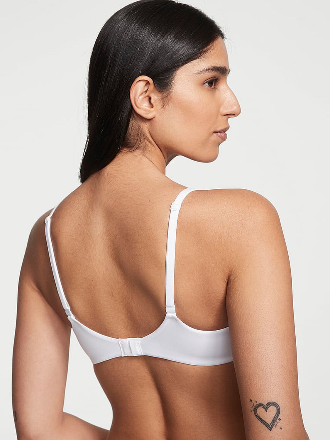 vs Body By Victoria Lightly Lined Full-Coverage Bra White 2 of 3 