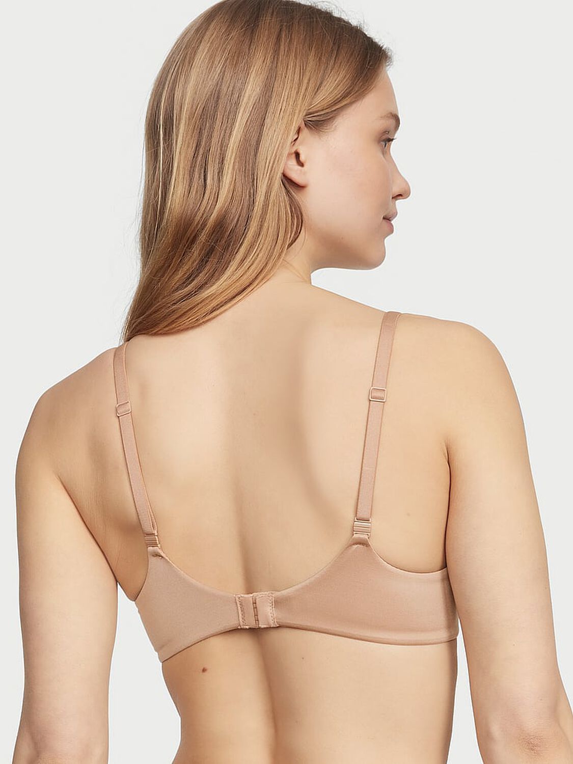 vs Body By Victoria Lightly Lined Full-Coverage Smooth Bra Praline 2 of 3 