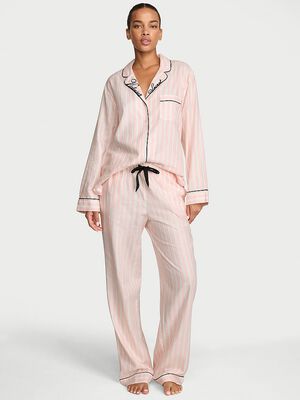 Flannel Long Pajama Set