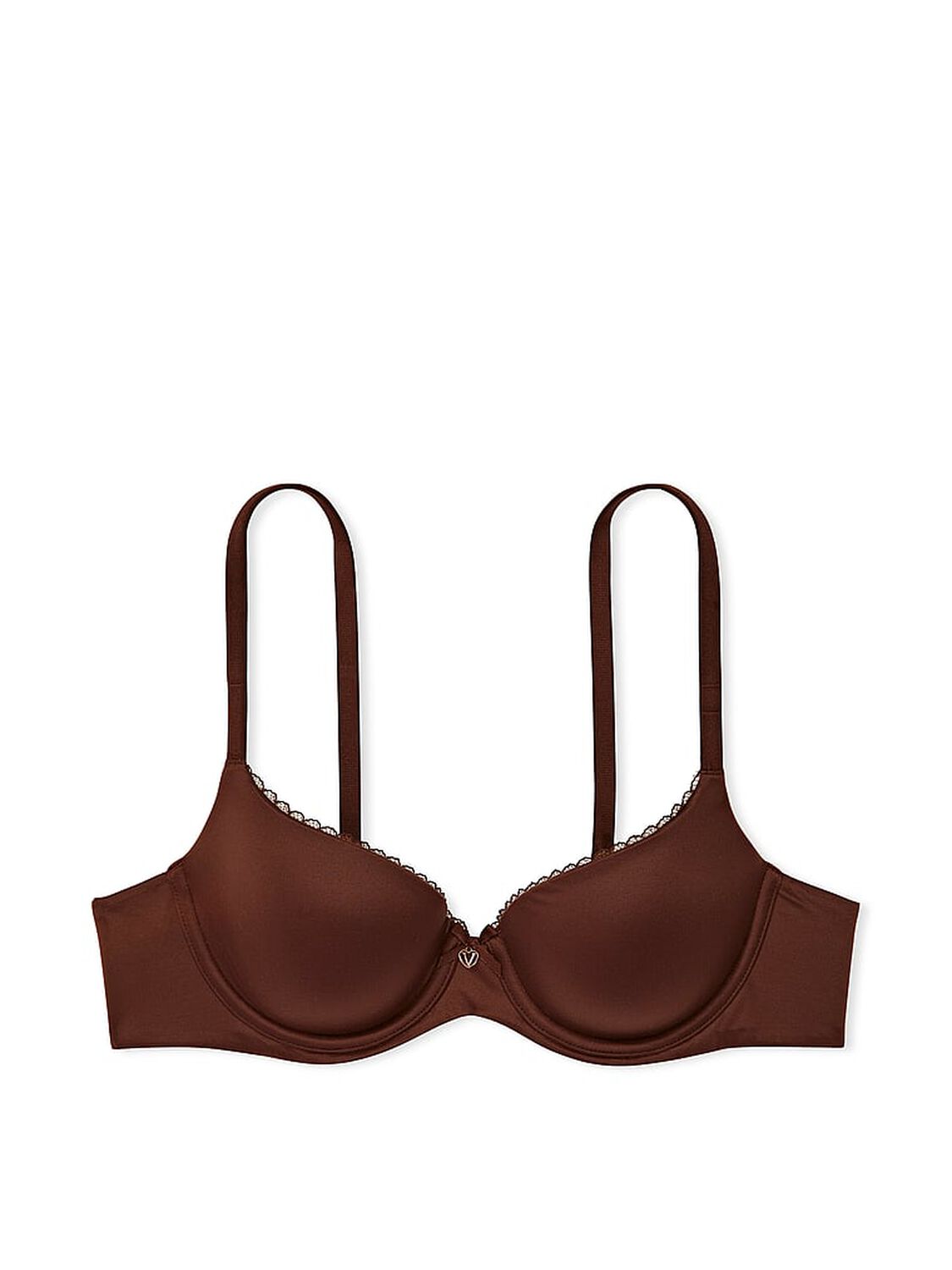 vs Body By Victoria Lightly Lined Smooth Demi Bra Ganache 3 of 3 