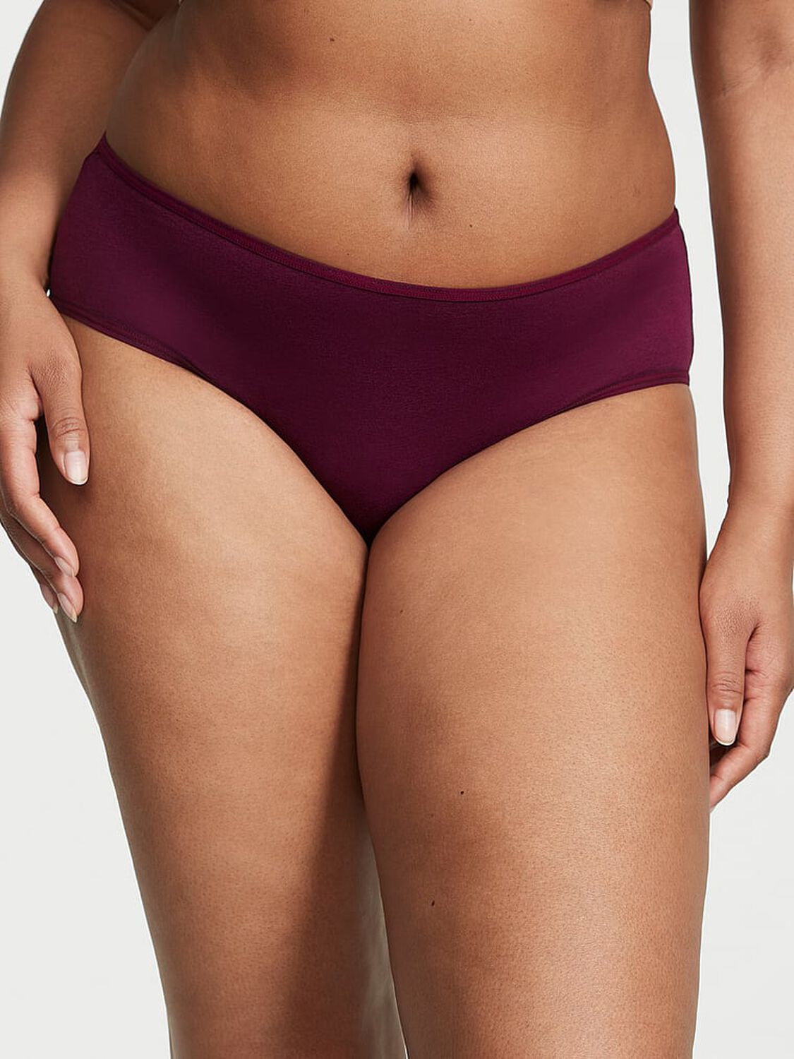 vs Cotton Mini Logo Cotton Hiphugger Panty 1 of 3 