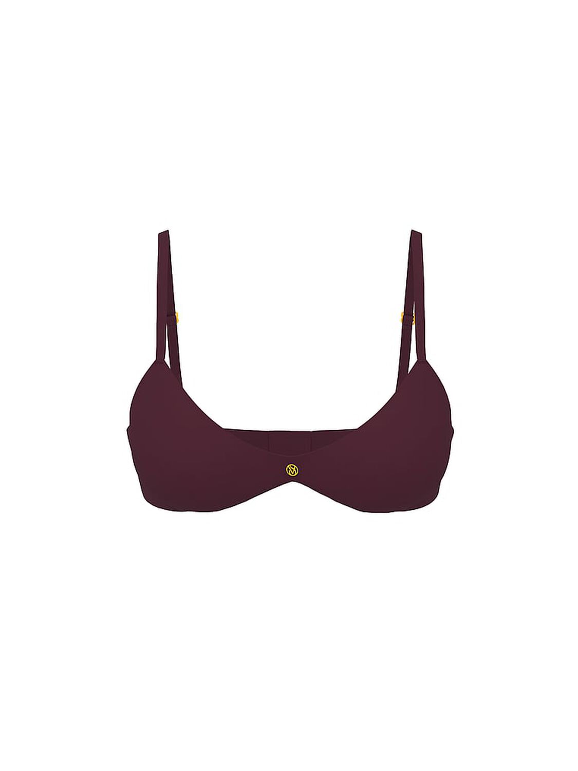 vs Very Sexy So Obsessed Smooth Wireless Push-Up Bra Winter Wine 1 of 2 