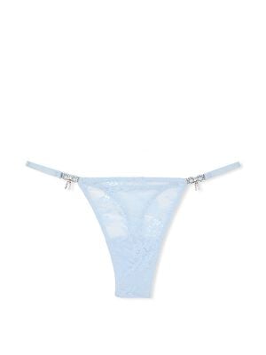 Twinkle Bow Lace Thong Panty