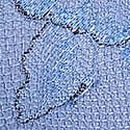 Denim Rose Lace Lightly Lined Plunge Demi Bra, Denim Blue, swatch