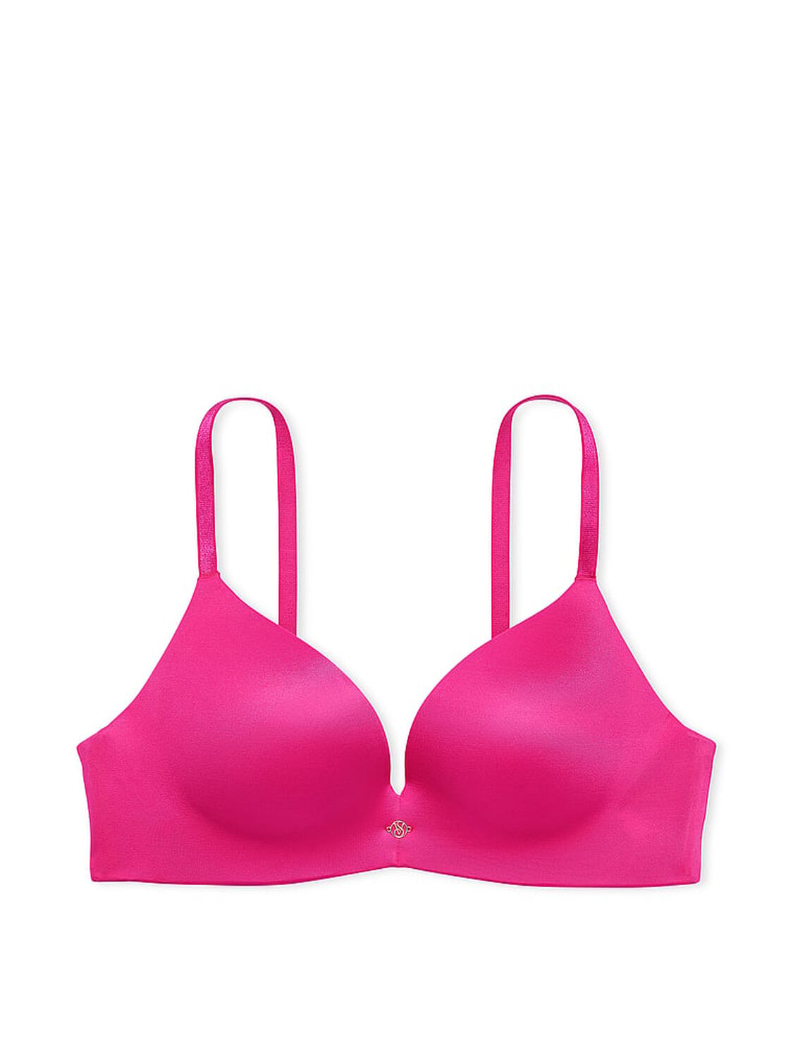 vs Very Sexy So Obsessed Smooth Wireless Push-Up Bra Hot Pink 3 of 4 
