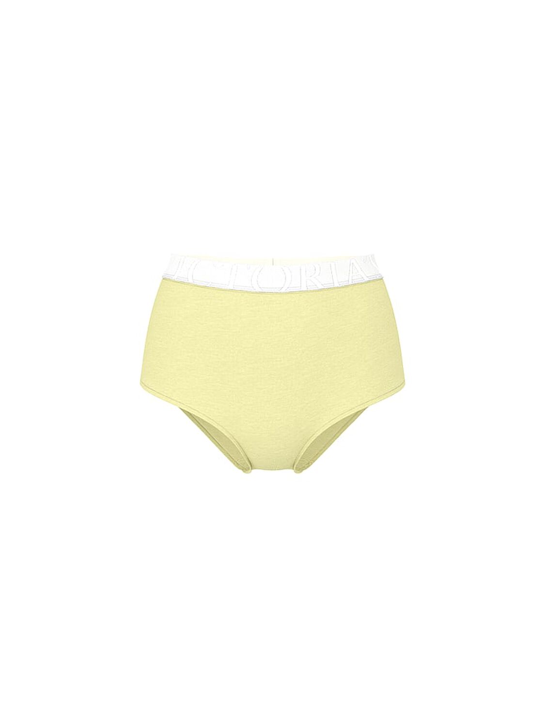 vs Cotton Exploded Logo Cotton Modern Brief Panty Lemonade 3 of 3 