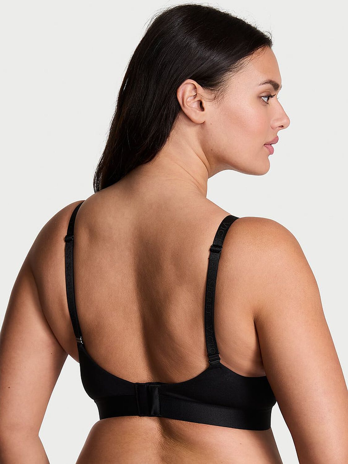 vs The T-Shirt Perfect Shape Shine Patch Push-Up Bra Black 2 of 3 
