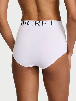 Exploded Logo Cotton Modern Brief Panty