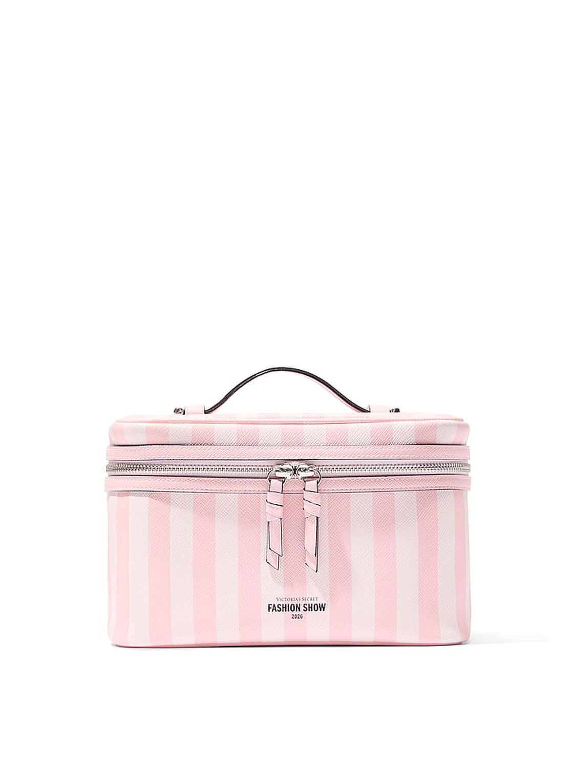vs Victoria's Secret VSFS '26 Luxe Travel Vanity Case Heritage Stripe Backstage 1 of 2 
