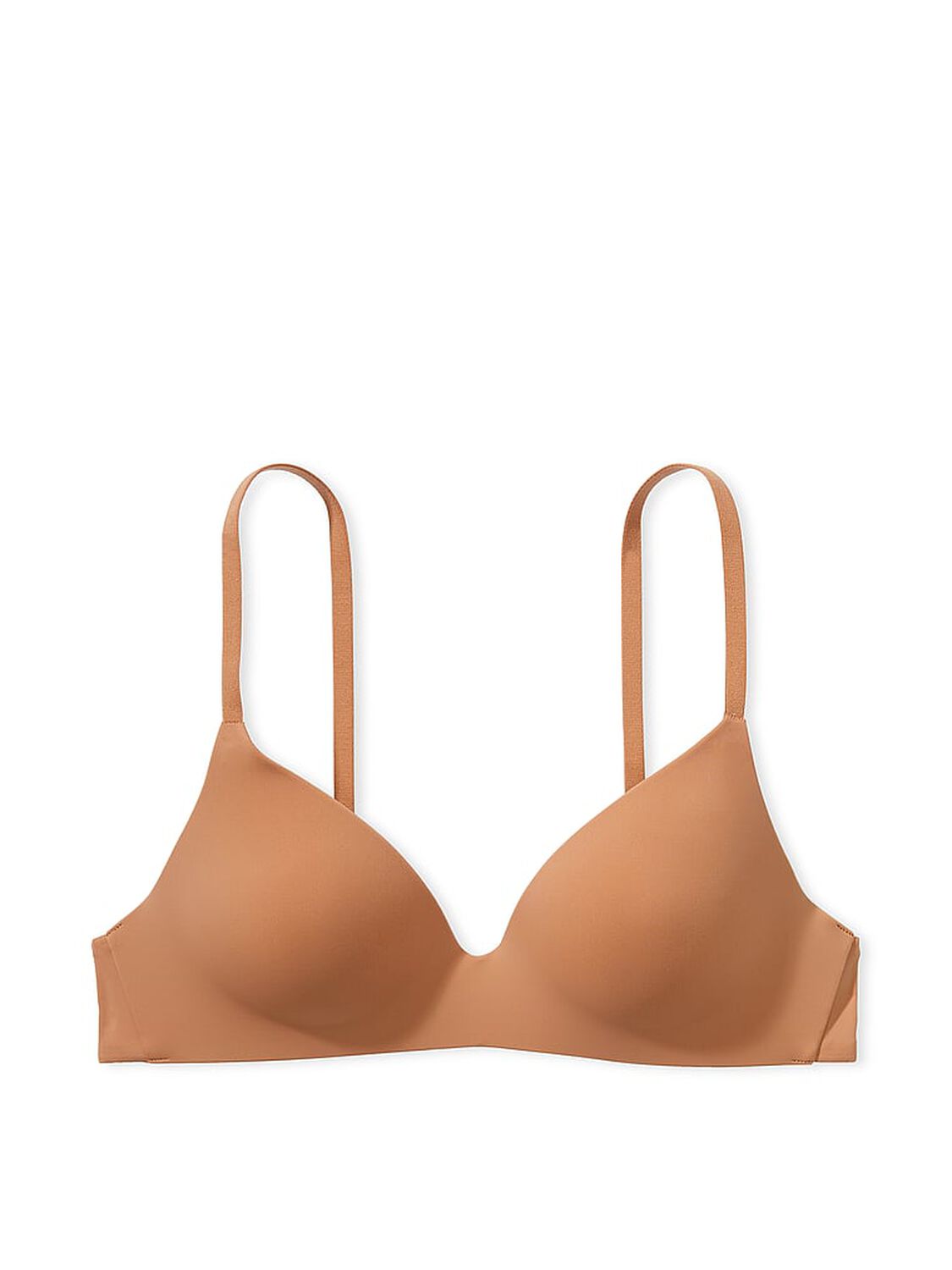 vs The T-Shirt Lightly-Lined Wireless Bra Toffee 1 of 3 