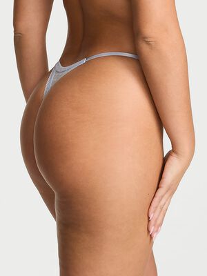 Heart Lace String Thong Panty