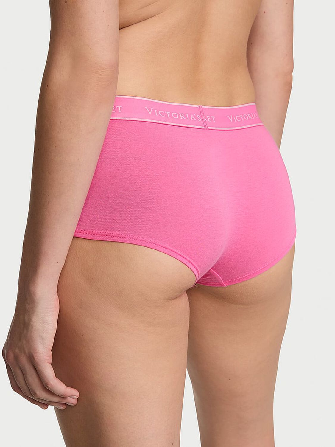 vs Cotton Logo Cotton Boyshort Panty 2 of 3 