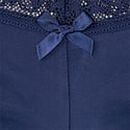 Lace Cheeky Panty, Ensign Blue, swatch