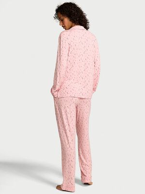 Modal Soft Long Pajama Set