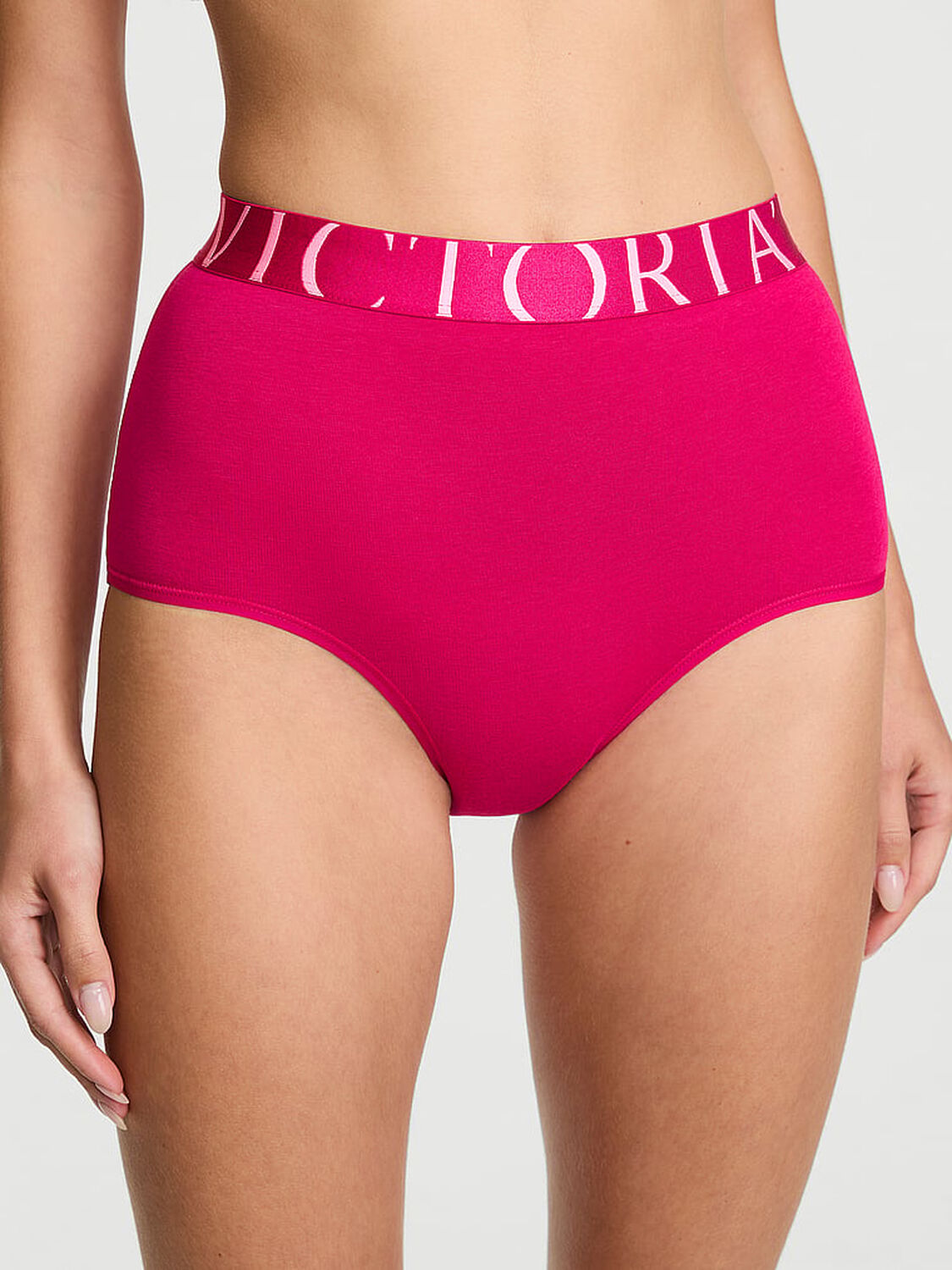 vs Cotton Exploded Logo Cotton Modern Brief Panty 1 of 2 