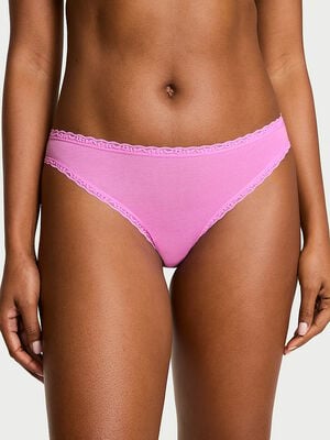 Lace-Waist Bikini Panty
