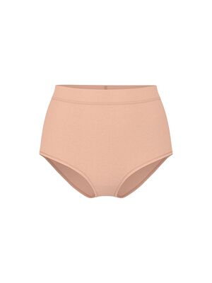 Logo Cotton Heart Shine Patch Modern Brief Panty