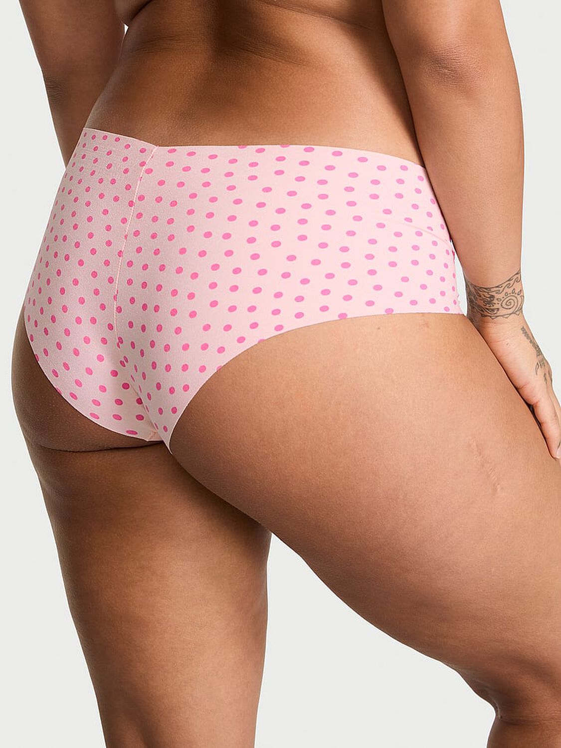 vs No-Show No-Show Cheeky Panty Purest Pink Dots 1 of 3 