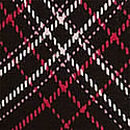 Logo Cotton Shine Patch Velvet Modern Brief Panty, Black Plaid, swatch