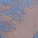 Rose Lace Denim Patch Thong Panty, Moonlight Blue, swatch
