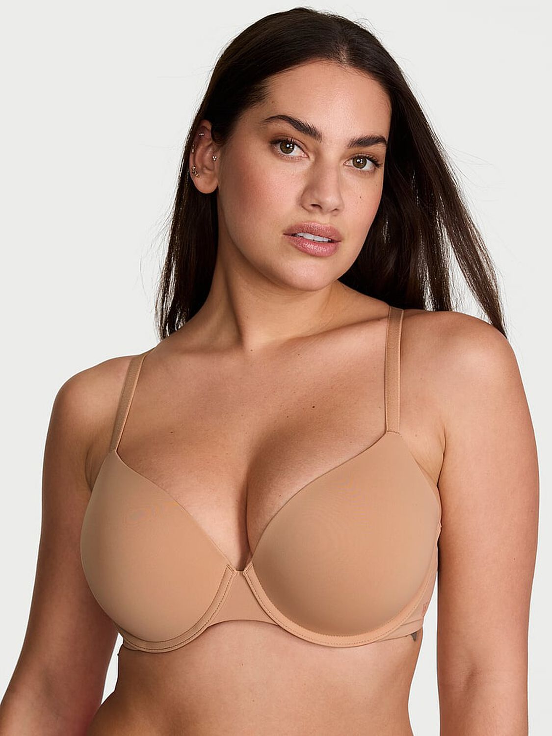 vs The T-Shirt Perfect Shape Smooth Push-Up Bra Praline 1 of 3 