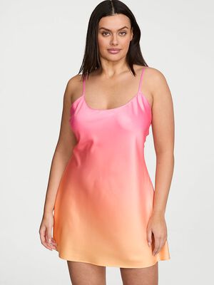 Heritage Stripe Satin Mini Slip