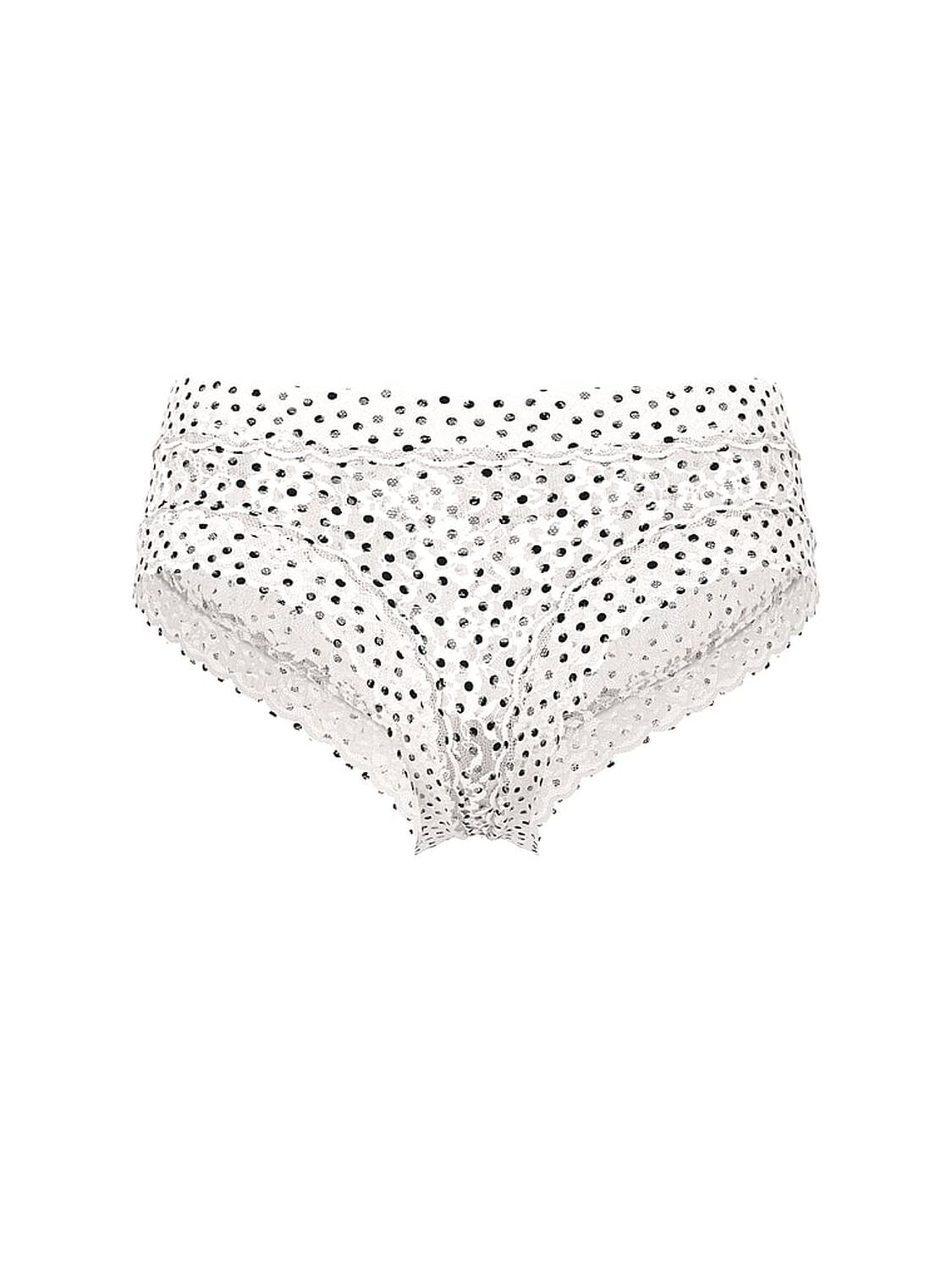 vs The Lacie Lace Cheeky Panty Coconut White Dots 3 of 3 