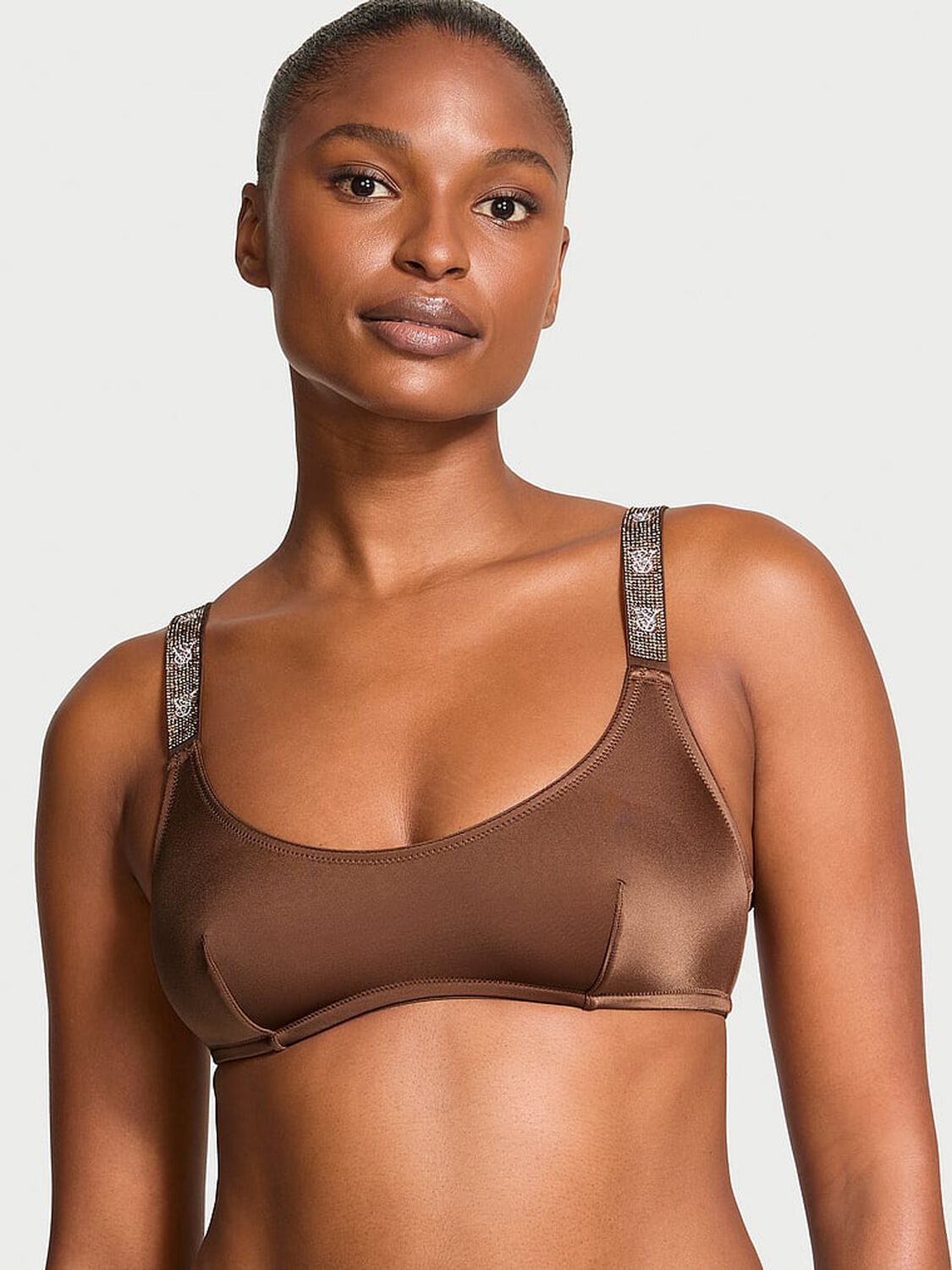vs Very Sexy Shine Strap Scoop Bralette 1 of 4 