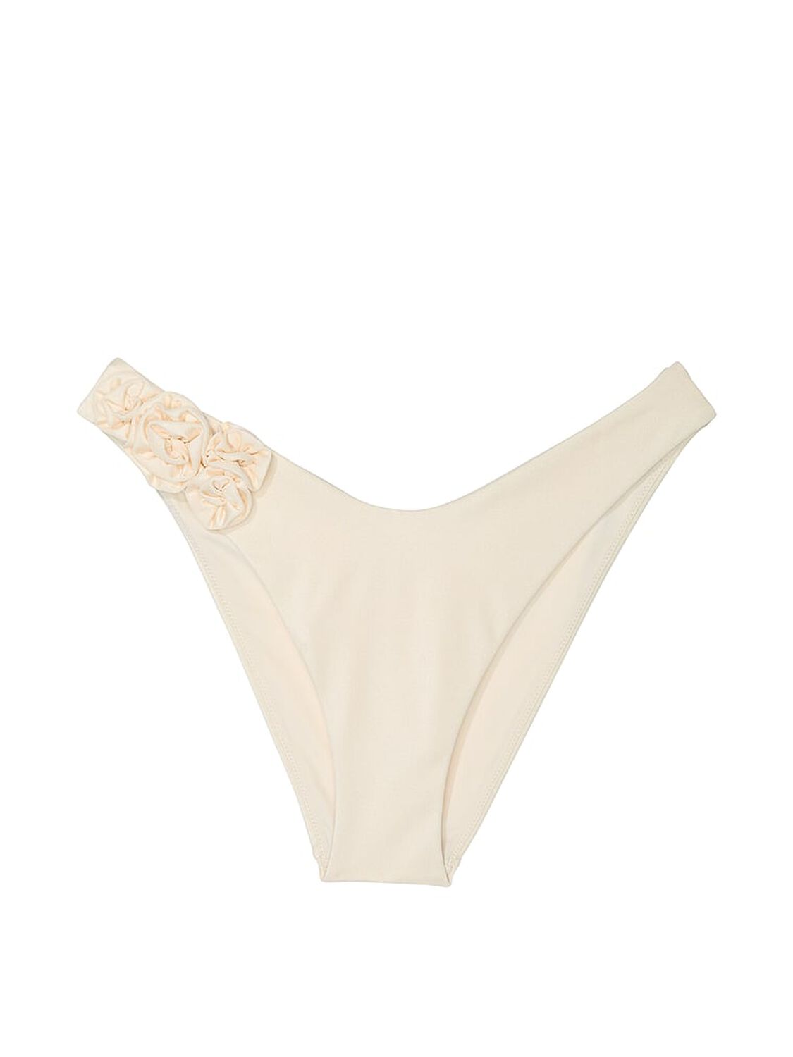 vs Victoria's Secret Swim Rosette Brazilian Bikini Bottom Candlelight 3 of 3 