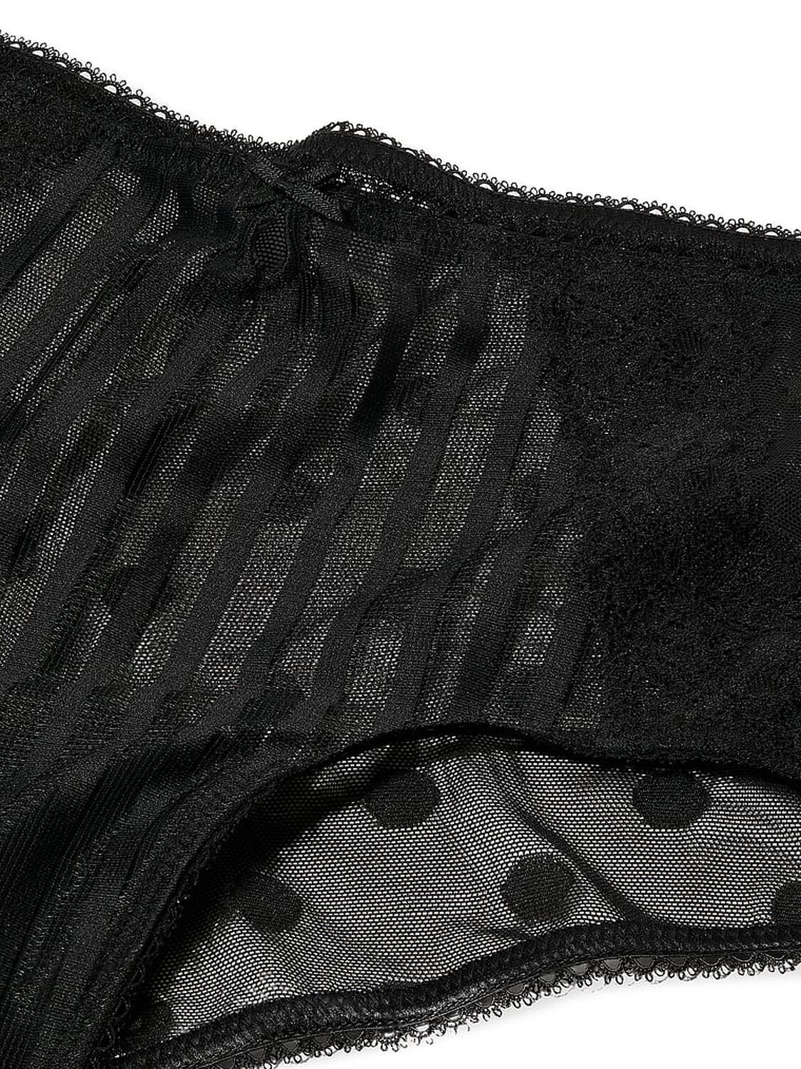 vs The Lacie Lacie Sheer Heritage Cheeky Panty Black 4 of 4 