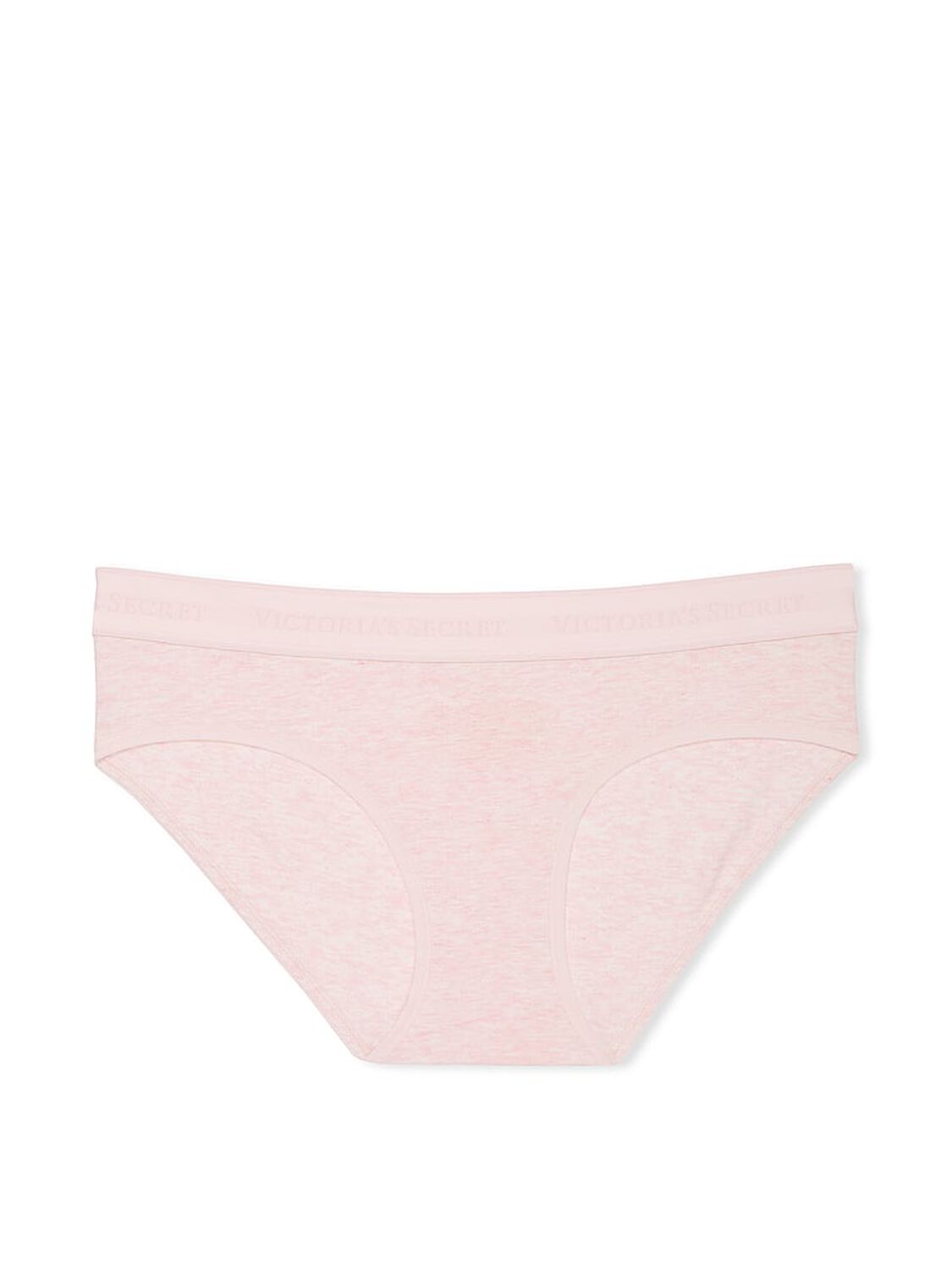 vs Cotton Logo Cotton Hiphugger Panty Heather Pink Petal 3 of 3 