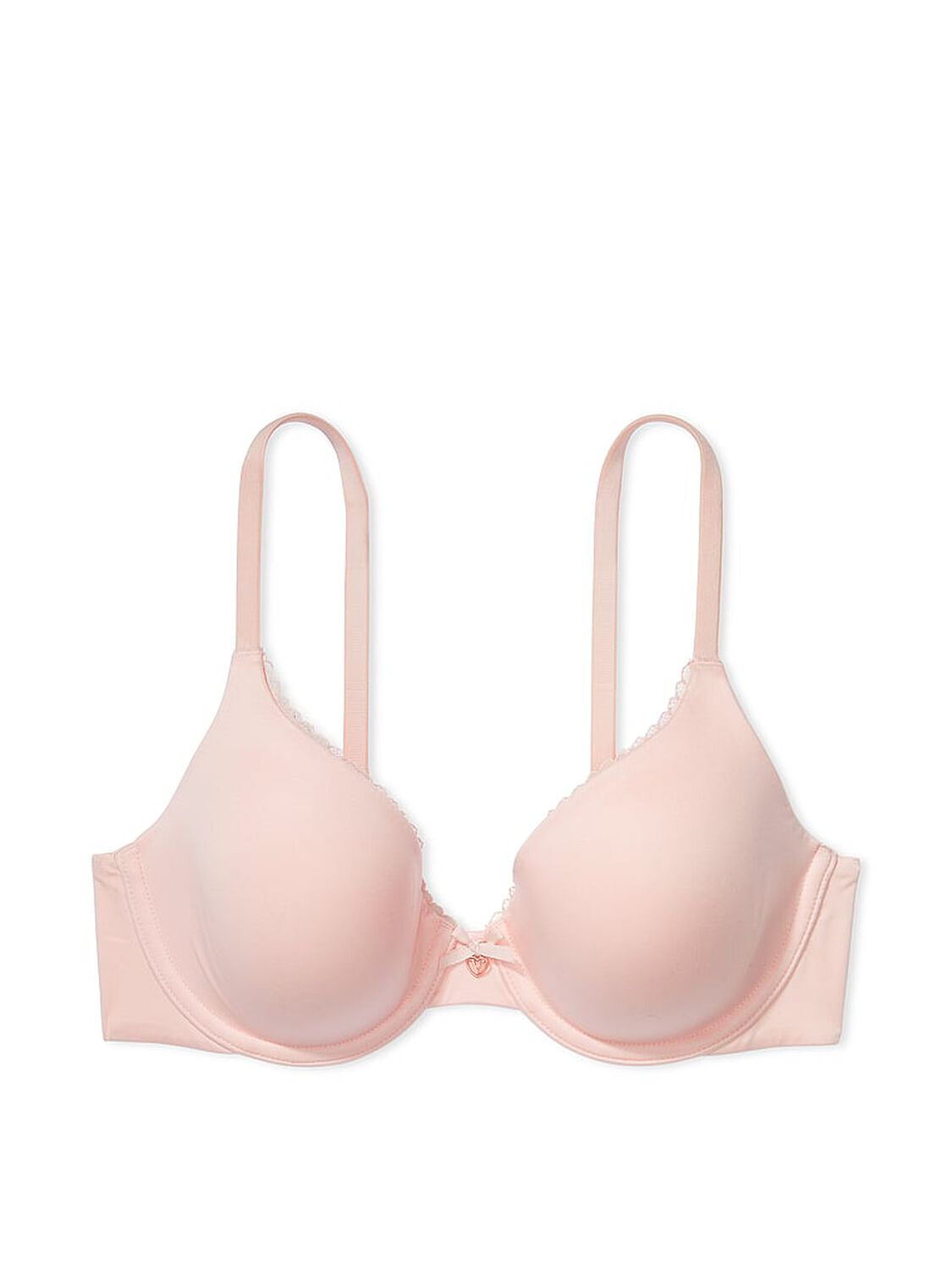 vs Body By Victoria Lightly Lined Full-Coverage Smooth Bra Purest Pink 3 of 4 