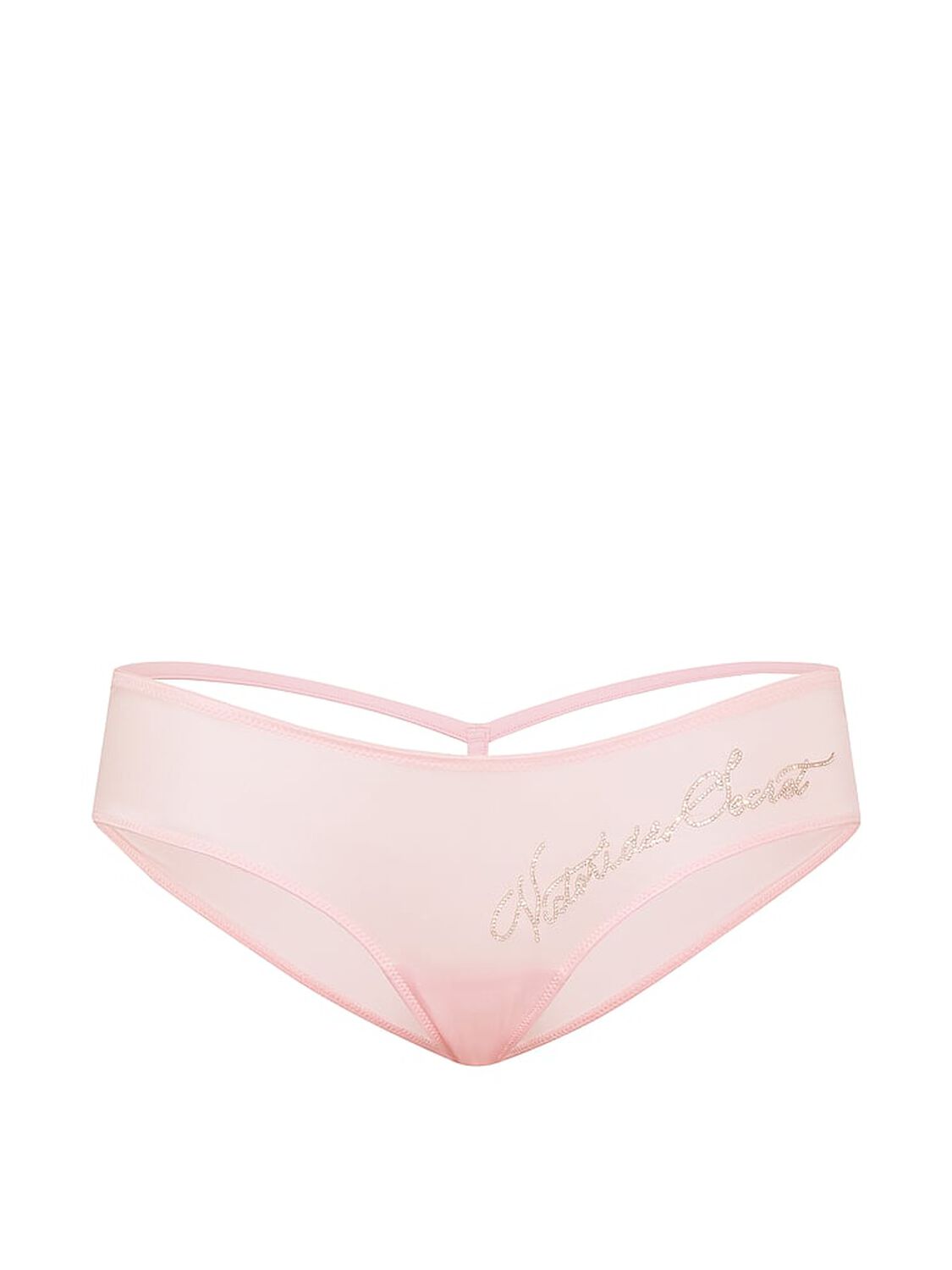 vs Very Sexy Shine Script Low-Back Cheeky Panty Angel Pink 3 of 3 