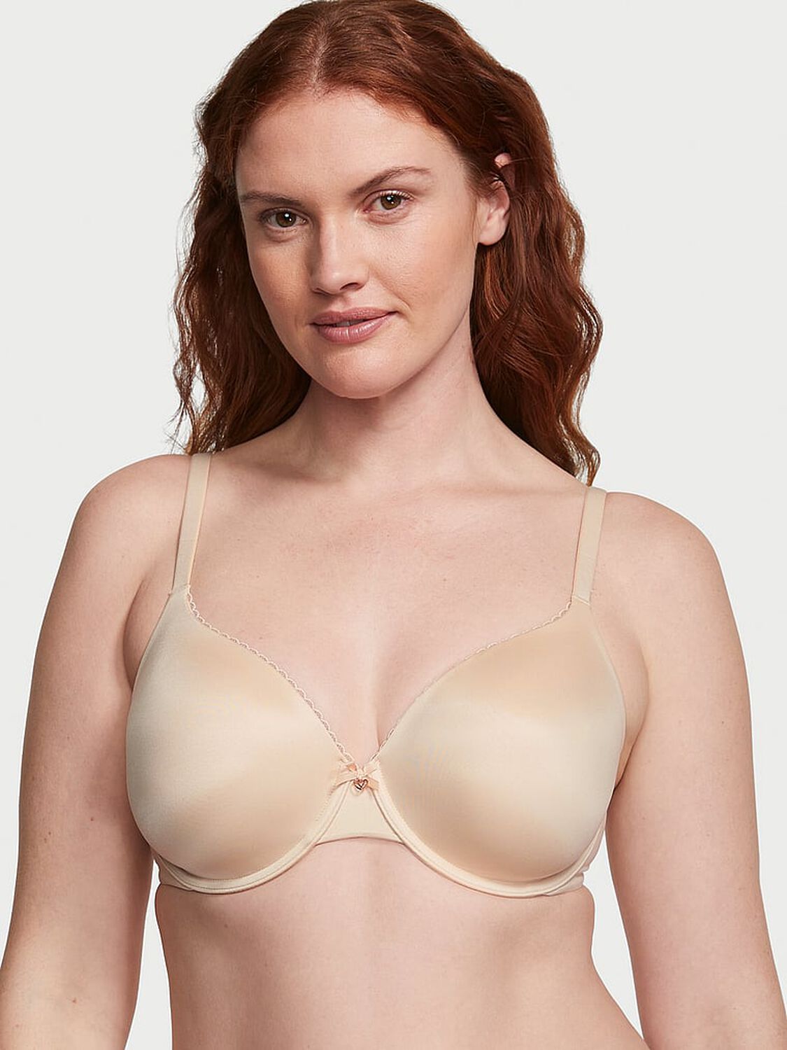 vs Body By Victoria Lightly Lined Full-Coverage Smooth Bra Marzipan 1 of 4 