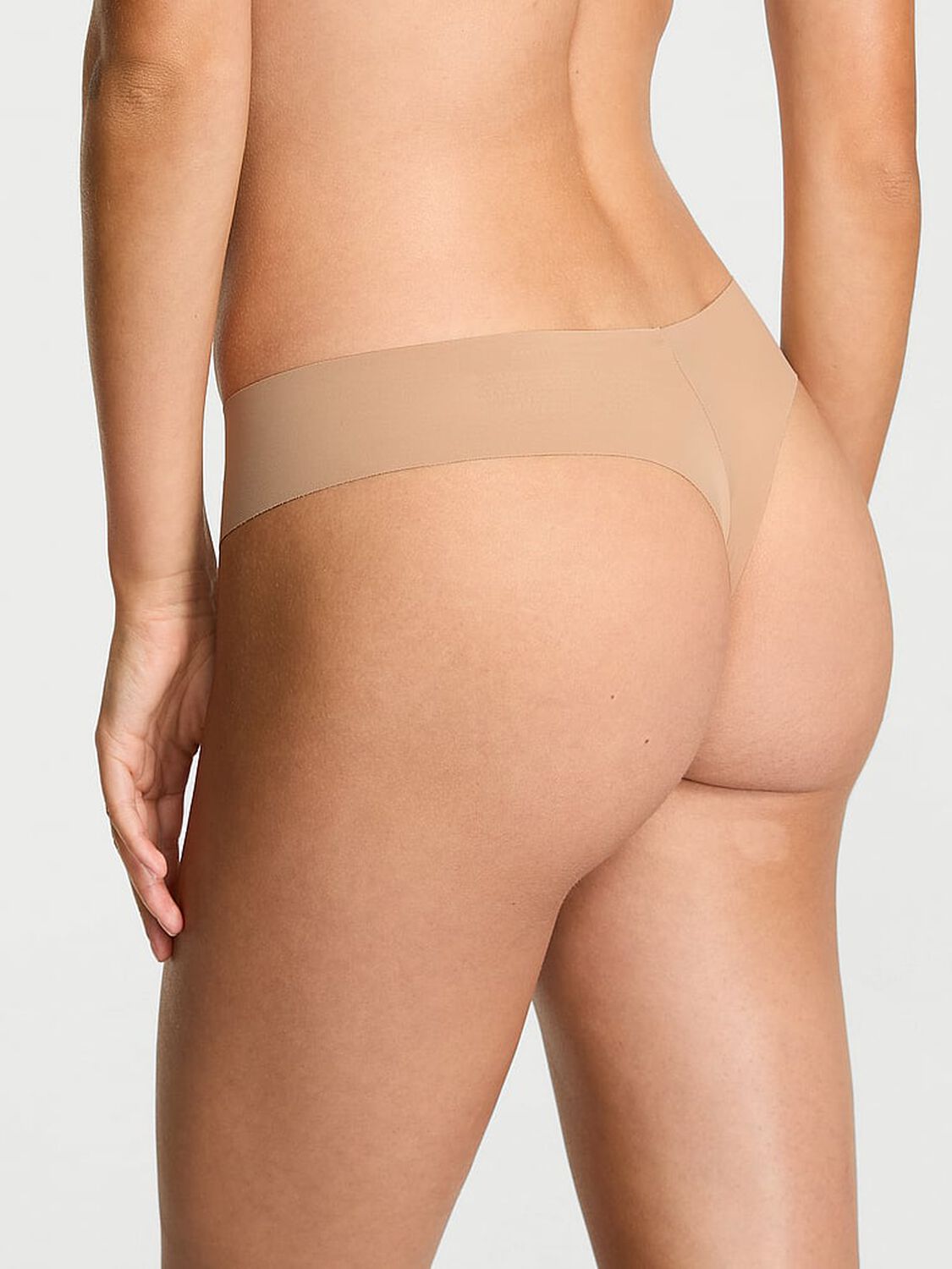 vs No-Show No-Show Thong Panty Praline 1 of 3 