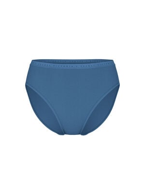 Stretch Cotton High-Leg Brief Panty