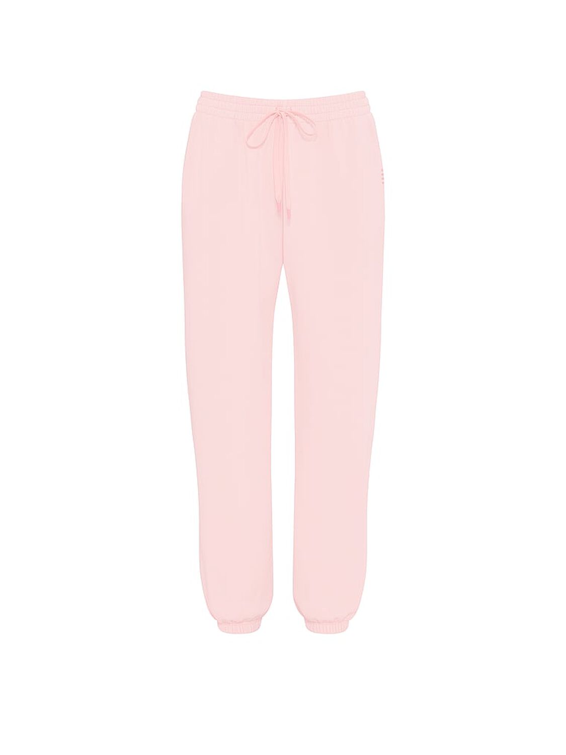 vs Angel Essentials Iconic Fleece Relaxed Jogger Sweatpant Angel Pink 3 of 3 