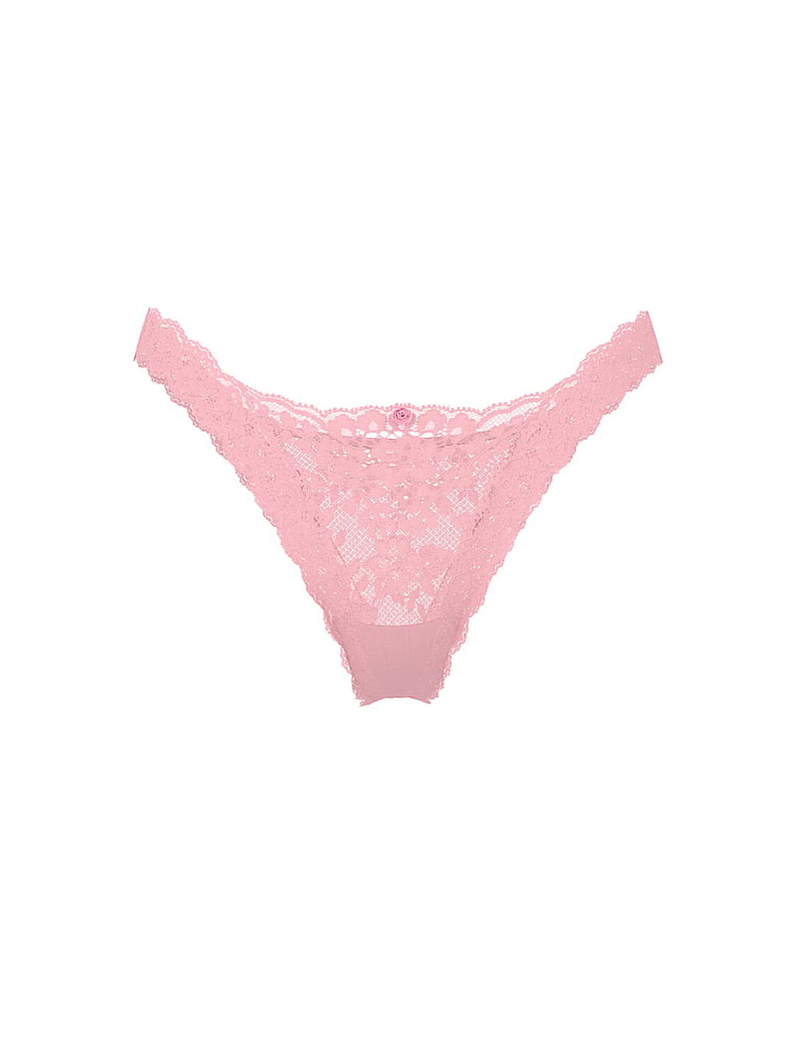 vs Dream Angels Lace Brazilian Panty Petal Pink 3 of 3 